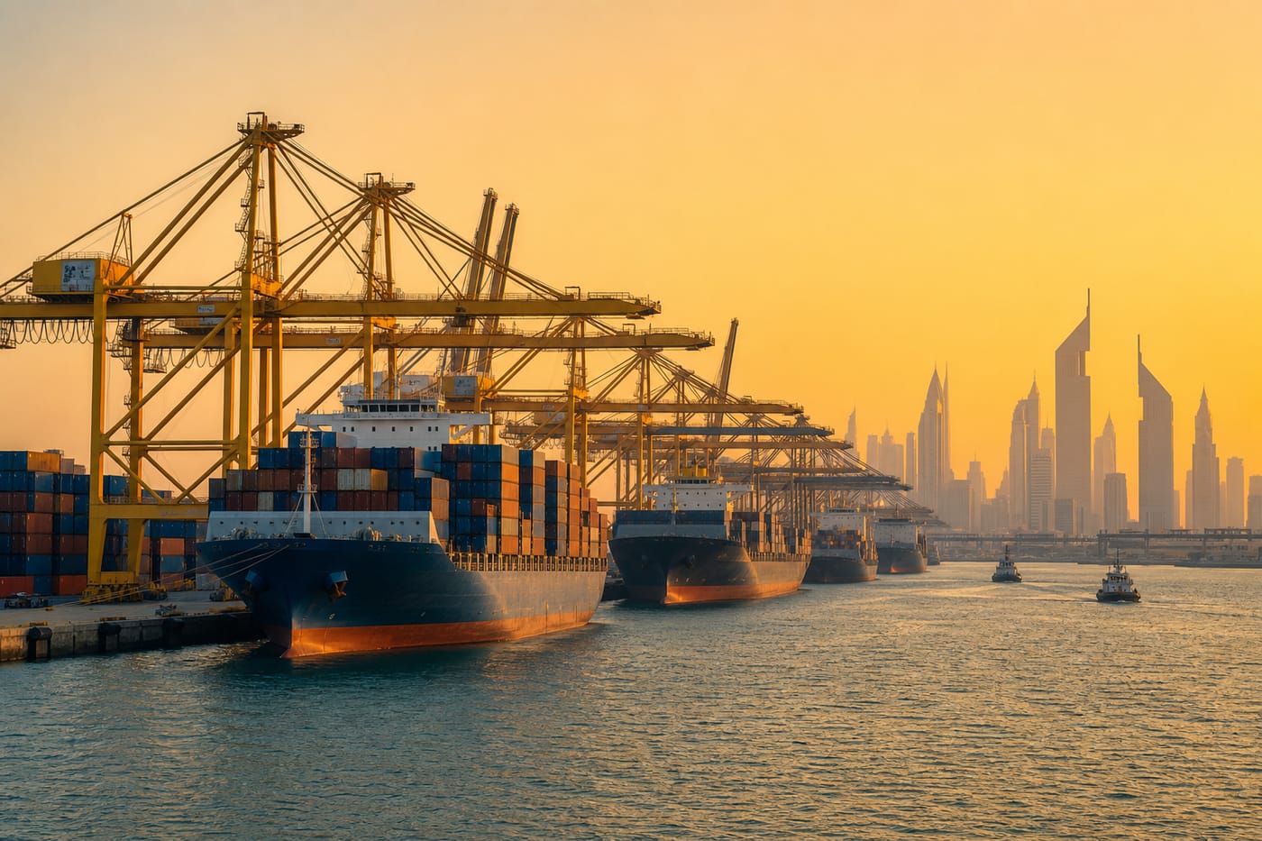 Export logistics to United Arab Emirates